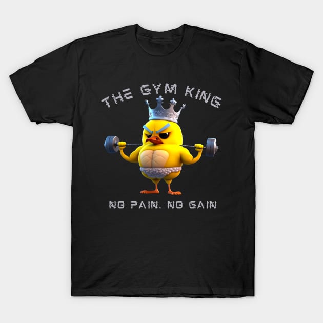 Canary The Gym King T-Shirt by FrogandFog